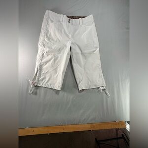 Women’s Nike Golf White Shorts 10 Medium #851